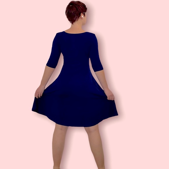 Bamboo Fit & Flare Dress - Picture 9 of 16